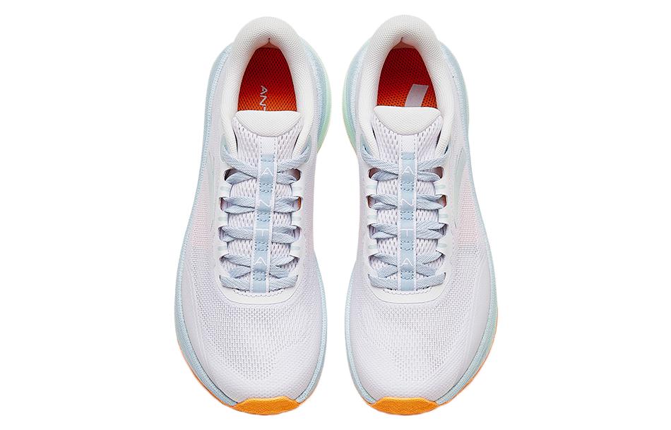 Anta Slip Resistant, Abrasion Resistant, Lightweight Low top Running Shoes Women’s White Blue