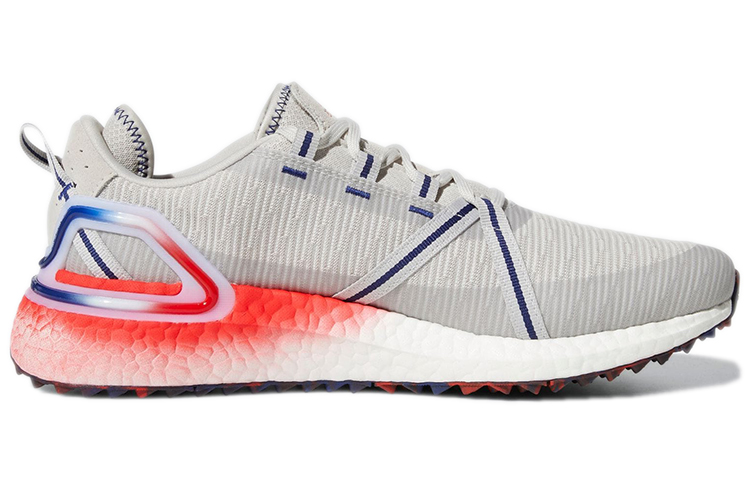 Adidas Solarthon Primegreen Spikeless Golf ‘Grey Vivid Red’