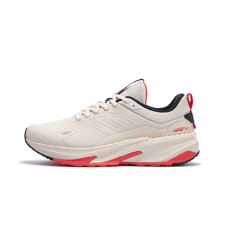 361° Rain Screen Slip Resistant Abrasion Resistant Low top Running Shoes Men’s Sparrowflower Red