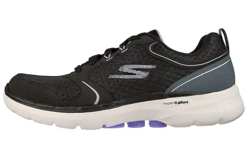 Skechers Go Walk 6 Low Top Black/Purple Women's
