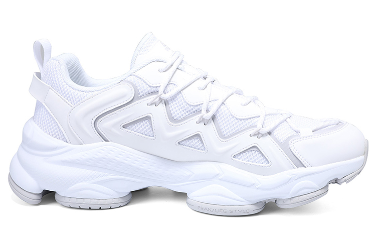 PEAK Low top Running Shoes Men’s White Gray