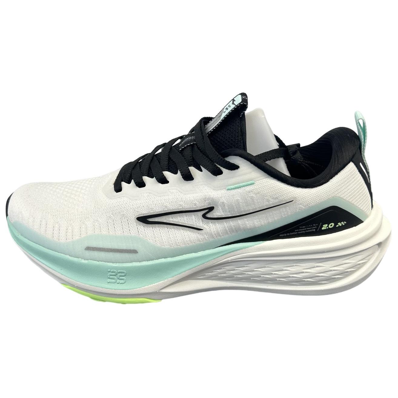 Erke Jiang Rebound Abrasion Resistant Low top Running Shoes Men’s White Green Black