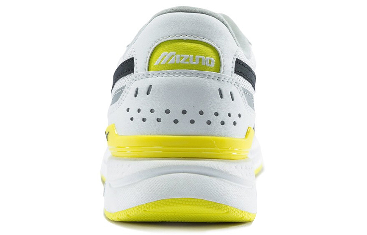 Кроссовки Mizuno (бело-желтые) — фото 4