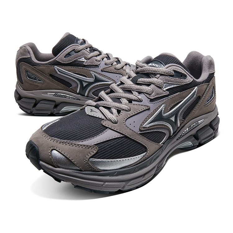 Mizuno LG Premium Slip Resistant Abrasion Resistant Low top Running Shoes Unisex Storm Gray