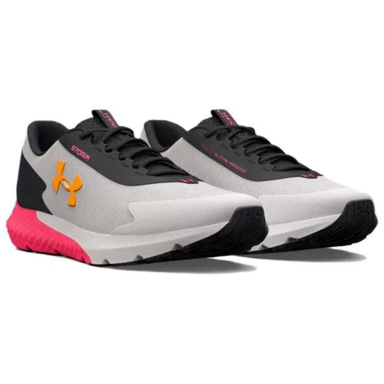Under Armour Charged Rogue 3 Abrasion Resistant Abrasion Resistant Low top Running Shoes Women’s Gray Black Pink