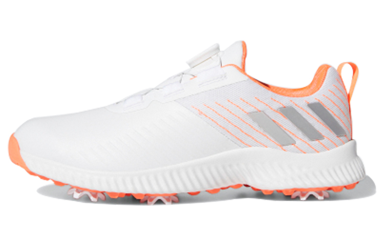 Adidas Response Bounce Boa 2 Non slip Lightweight Low top Running Shoes Women's Gray White Orange