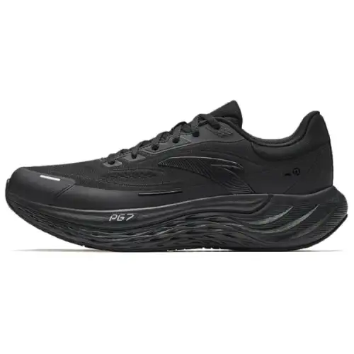 Anta Travel Mobility PG7 Low top PG7 Casual City Commuting Running Shoes Men's Basic Black