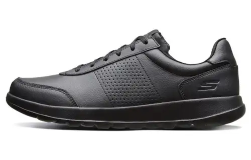 Skechers GO WALK Lite Comfortable Low top Sports Casual Shoes Men's All Black