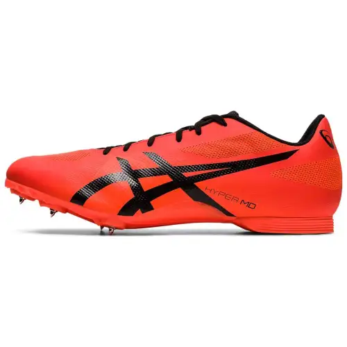 Asics Hyper MD 7 Low top Training Running Shoes Unisex Orange Red