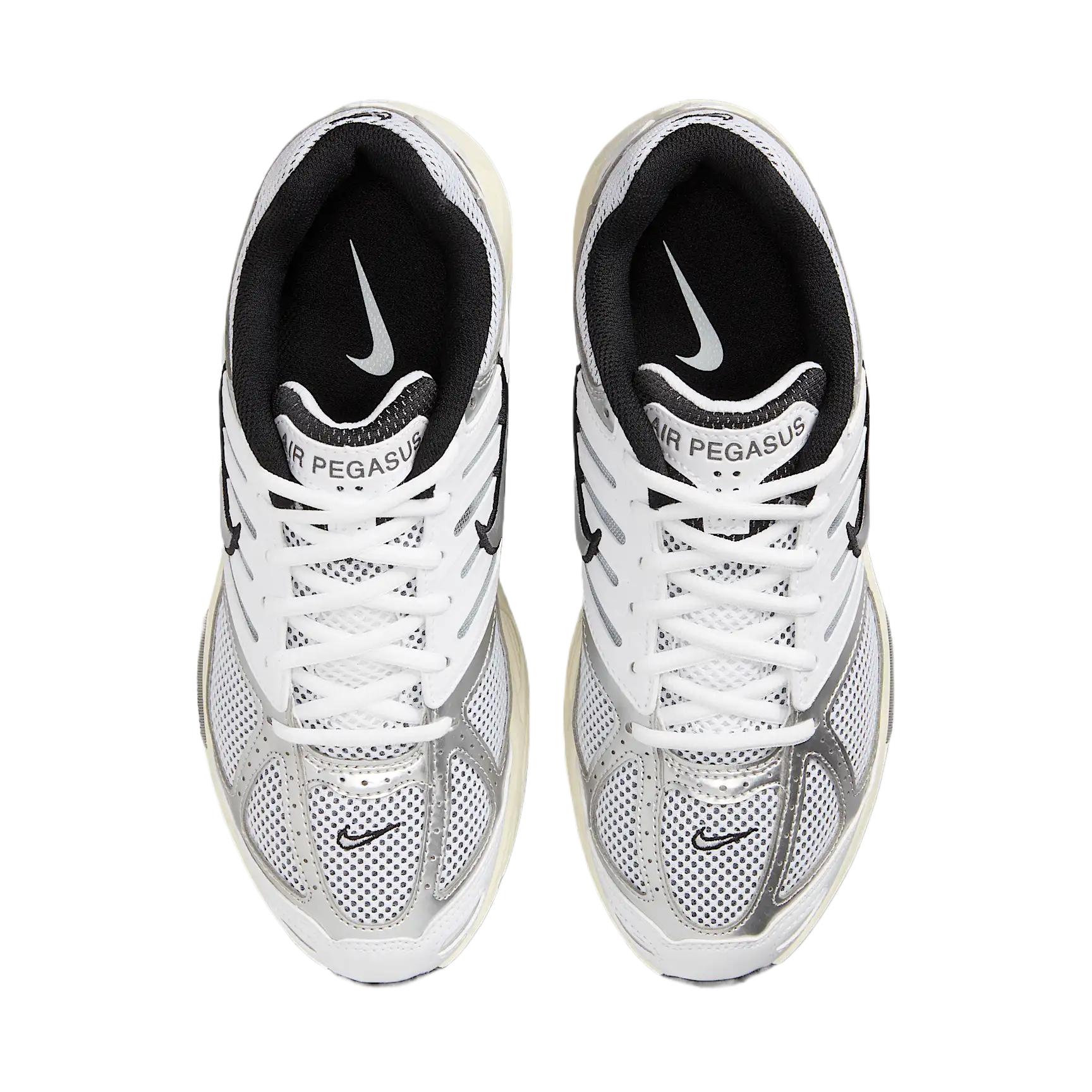 Nike Air Peg 2K5 White Coconut Milk Black Metallic Silver Women’s