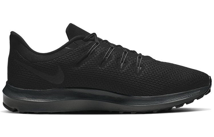 Мужские кроссовки Nike Quest 2 (черные) — Чёрный — фото 2