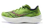 Saucony Endorphin Pro 3 Mesh Slip Resistant Abrasion Resistant Low top Running Shoes Men's Green White