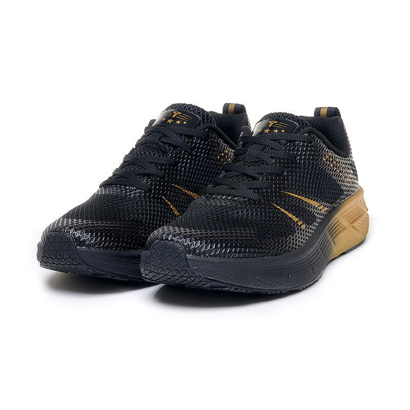 TREEPERI Running Shoes Unisex Low Top Black
