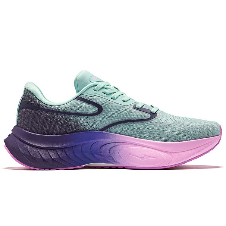 Erke Cushioning Low top Running Shoes Men’s Azure Nighttime Purple