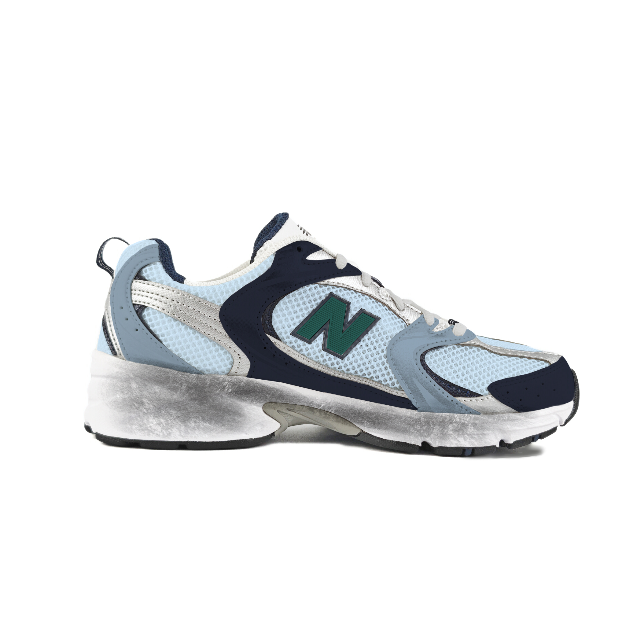 New Balance NB 530 Low top Running Shoes Unisex Blue Green