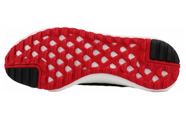 Мужские кроссовки adidas Rocket Boost Marathon (черно-красные) — фото 6
