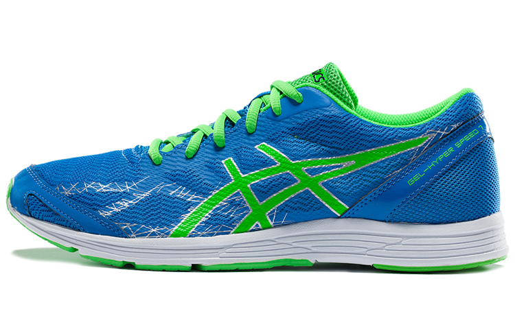 ASICS Gel Hyper Running Shoes Men's Low Top Blue/Green