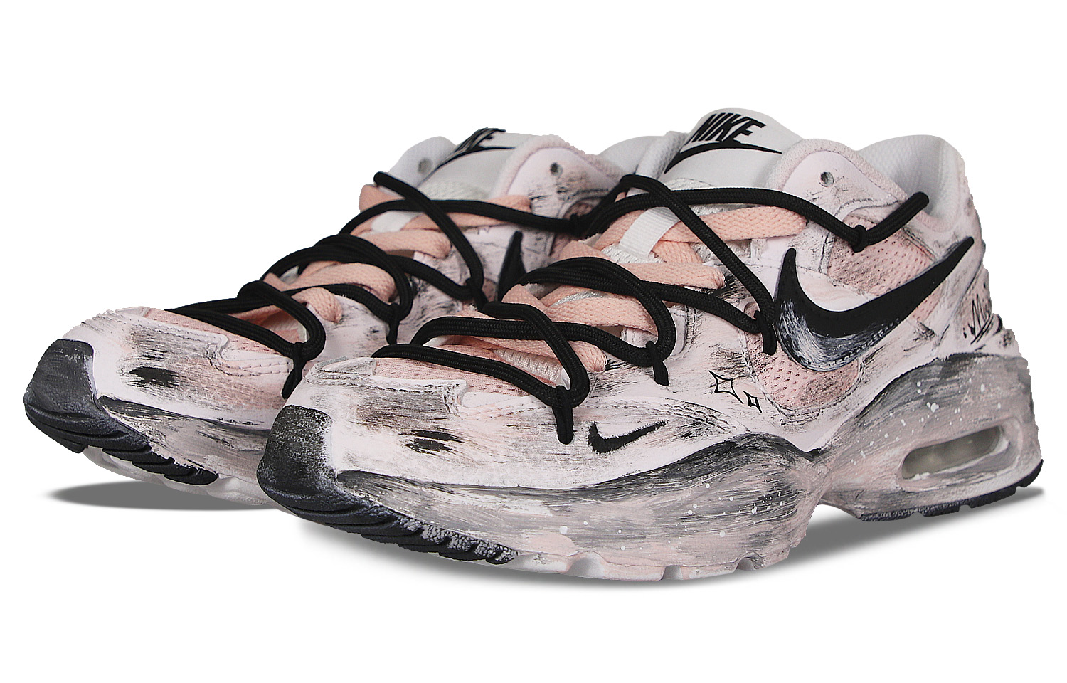 Nike Air Max Fusion Slip Resistant Abrasion Resistant Slip Resistant Abrasion Resistant Low top Running Shoes Women’s