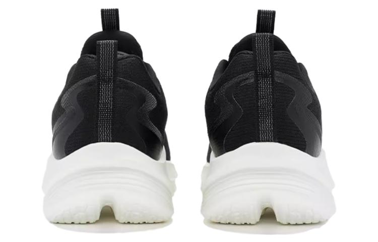 XTEP Slip Resistant Abrasion Resistant Breathable Cushioning Low top Running Shoes Women’s Black