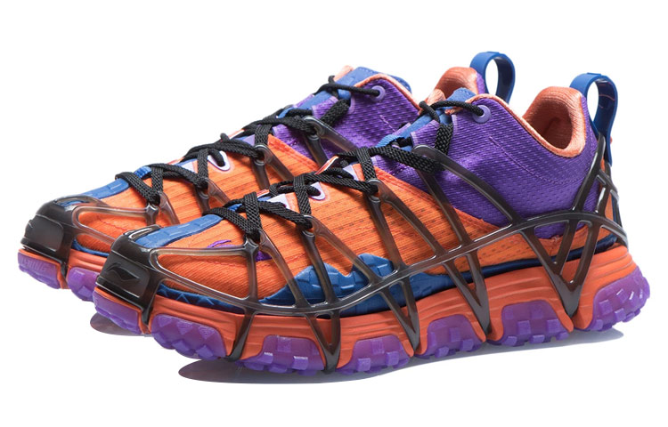 Li Ning Mix ACE Cushioning Lightweight Slip Resistant Abrasion Resistant Breathable Coverage Support Low top