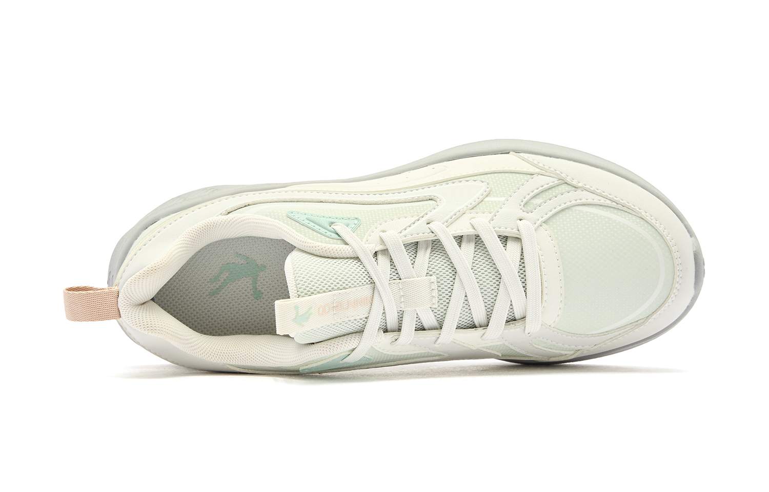 QIAODAN Cloud Rebound 3.0 Low top Running Shoes Women’s Beige Gray