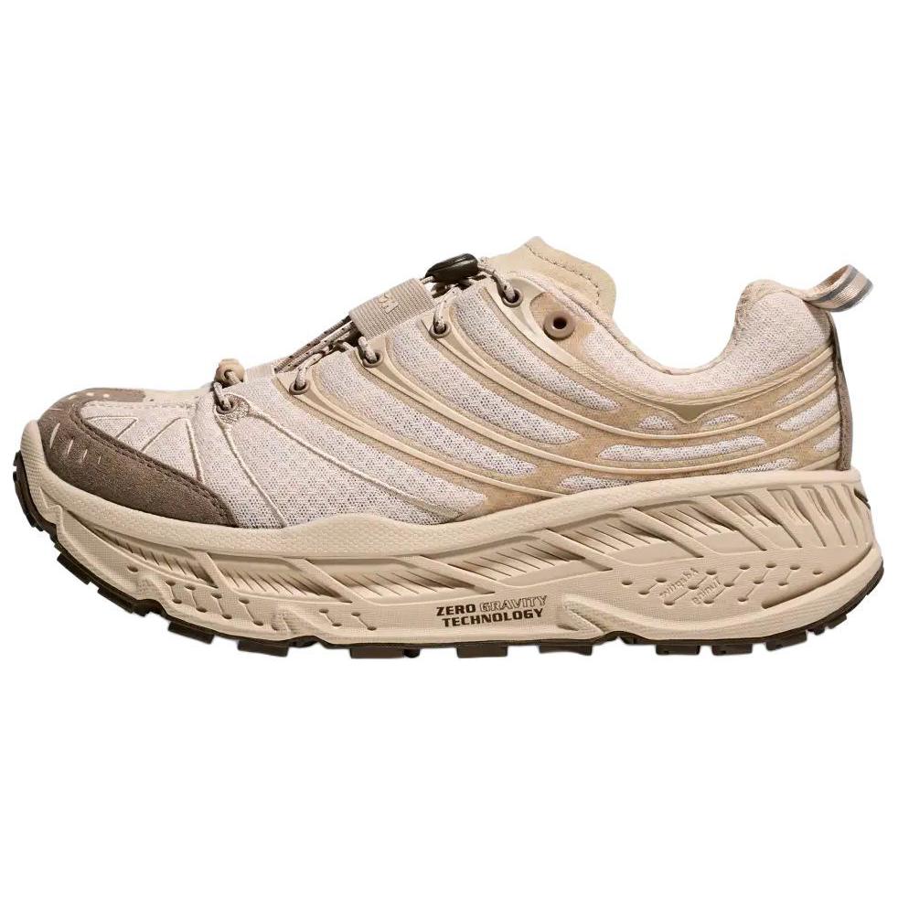 Кроссовки HOKA ONE ONE stinson evo (бежевые)