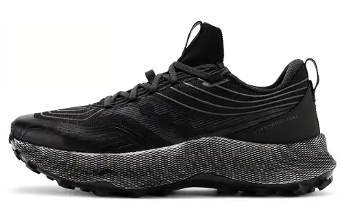 Saucony Endorphin Trail Black Gravel