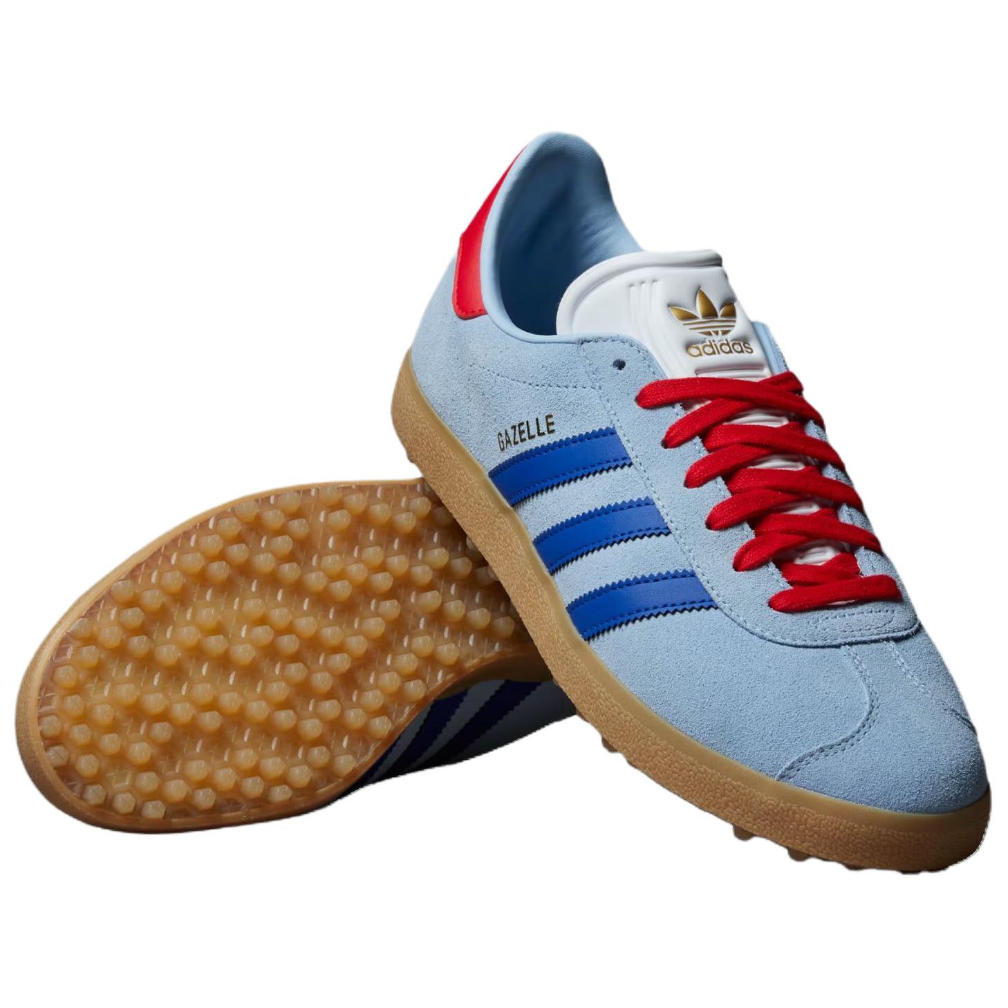 Gazelle Adidas Originals Spikeless Golf ‘Clear Sky Scarlet’