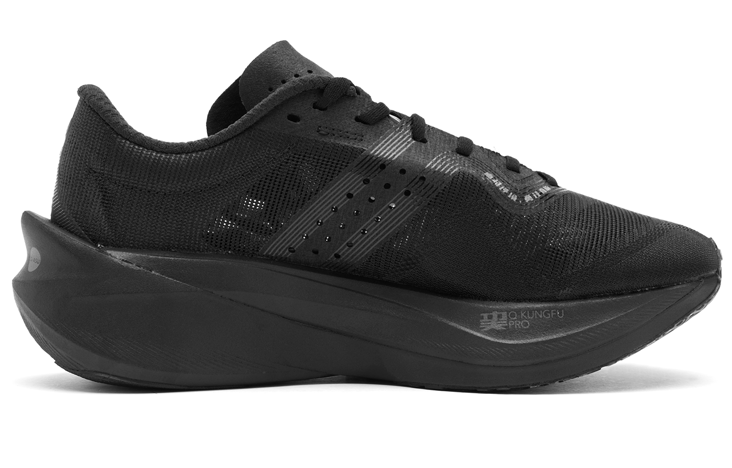 QIAODAN Feiying PB4.0 Cushioning Slip Resistant Abrasion Resistant Low top Marathon Racing Running Shoes Women’s Black