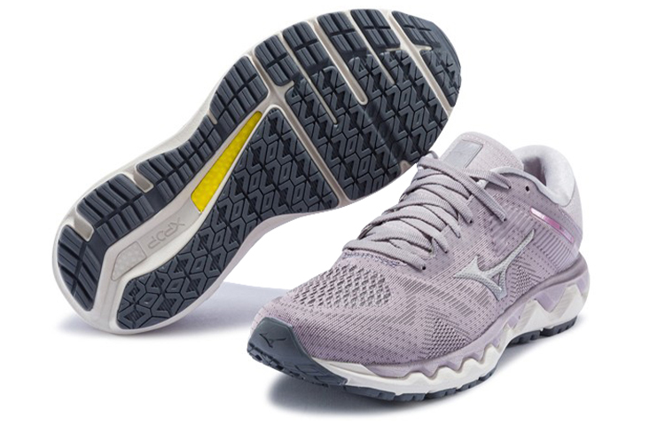 Женские кроссовки Mizuno Horizon 4 (светло-фиолетовые) — фото 4