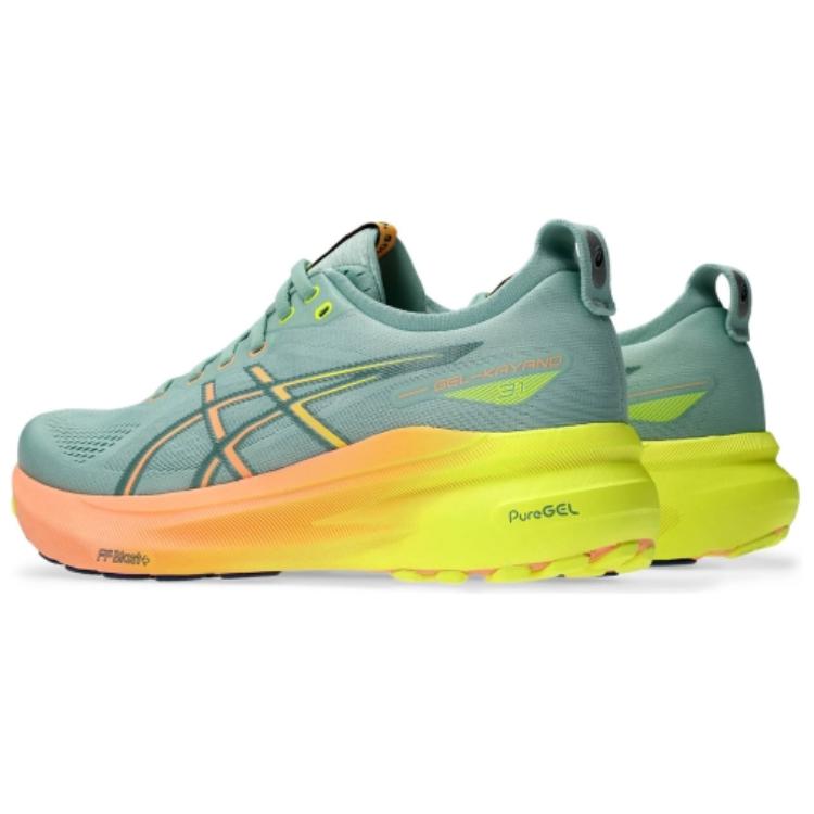 ASICS Gel Kayano 31 Paris Light Celadon Safety Yellow
