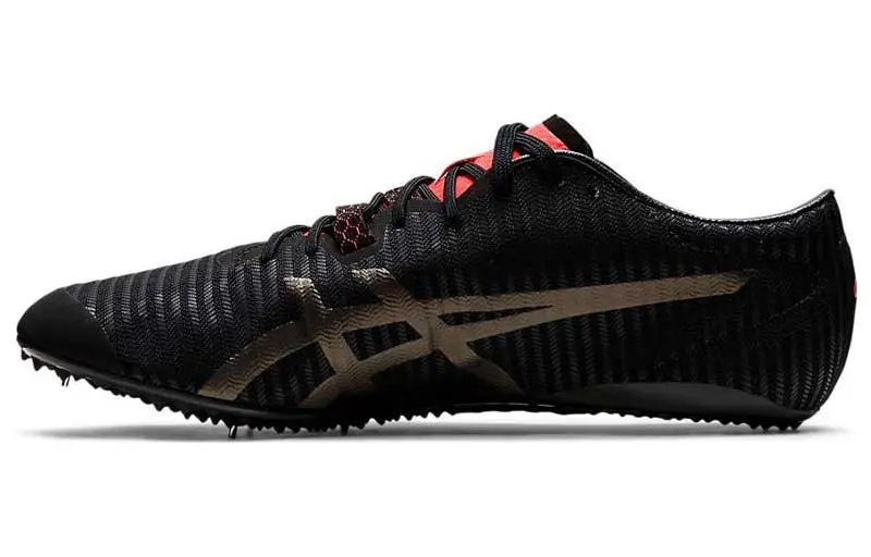 ASICS Metasprint Low top Running Shoes Unisex Black Red
