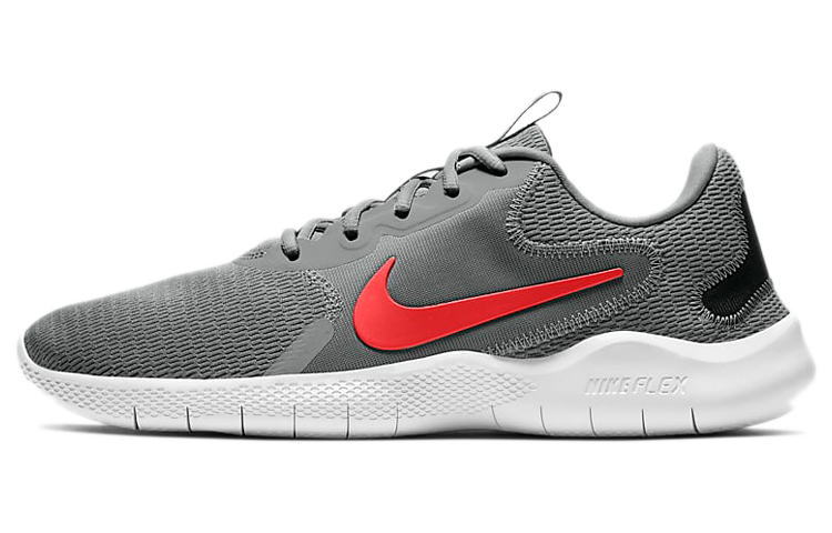 Nike Flex Experience RN 9 comfortable and versatile shock-absorbing and non-slip low-top running shoes for men, gray and white pink