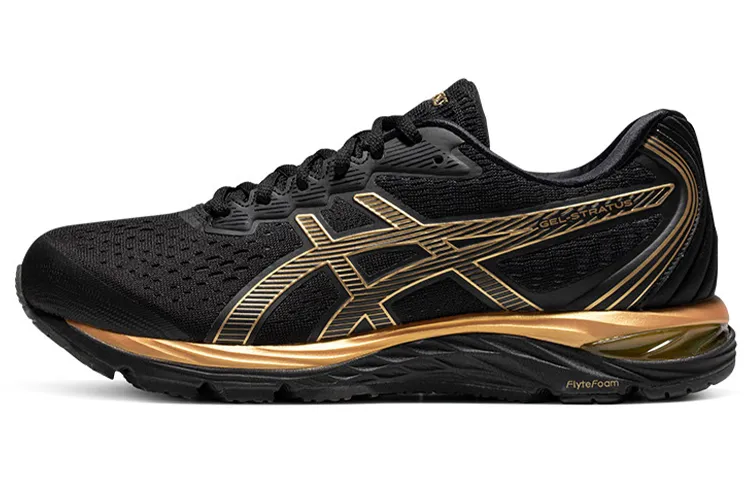 ASICS Gel Stratus Low Top Black/Gold