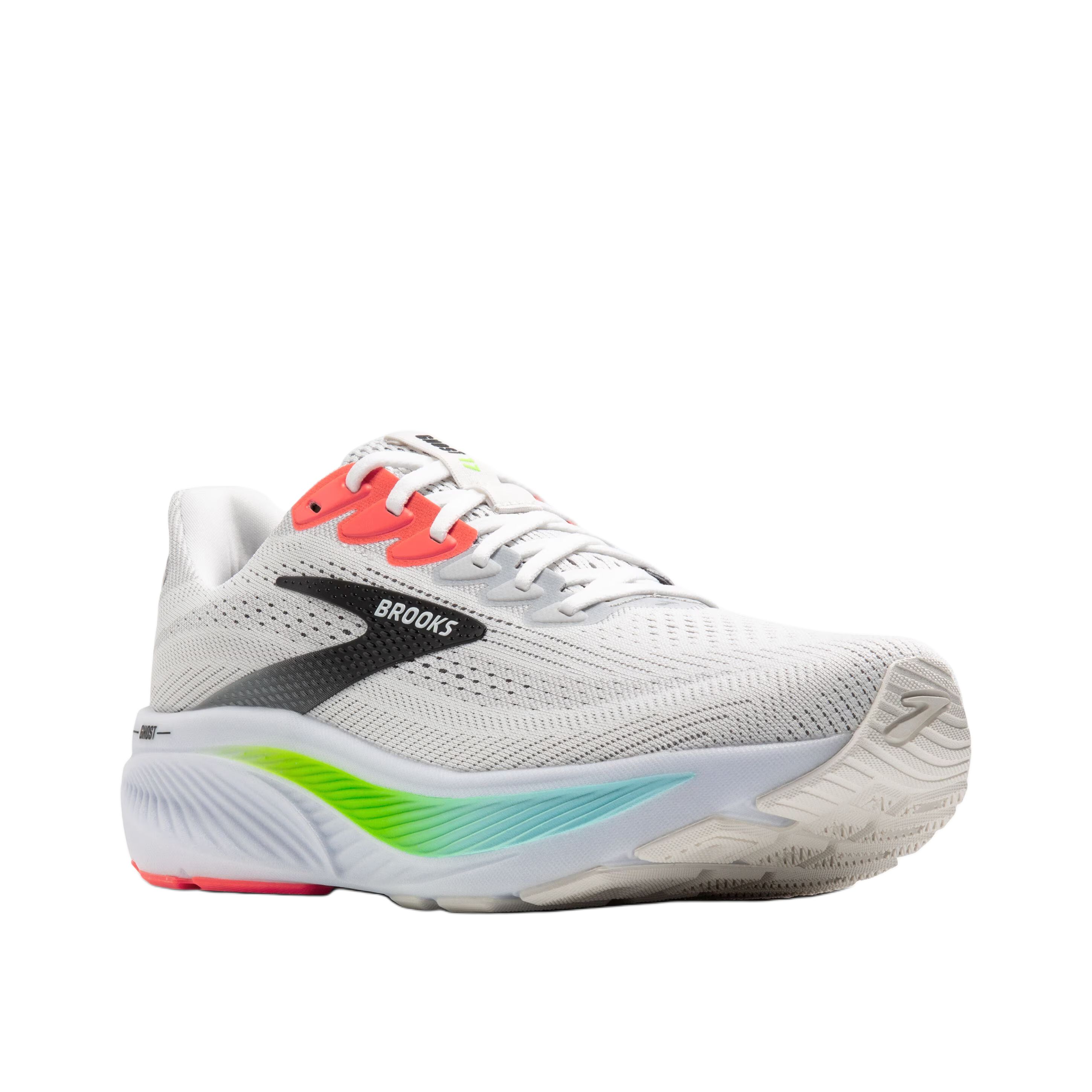 Brooks Ghost 17 Cushioning Slip Resistant Cushioning Slip Resistant Low top Running Shoes Men’s White