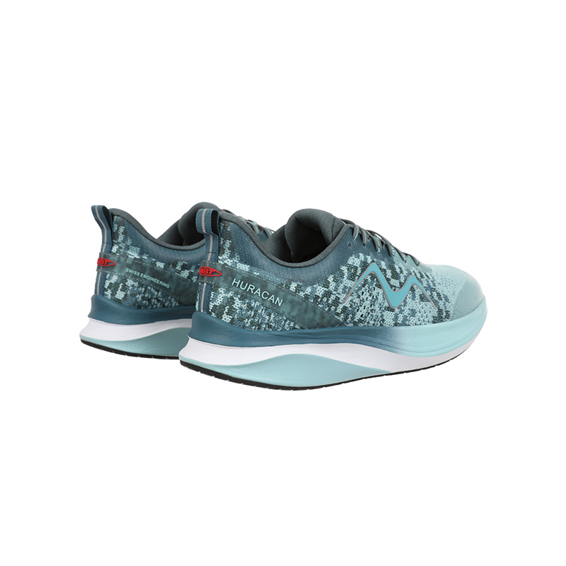 MBT Running Shoes Women’s Low Top White/Aqua Green