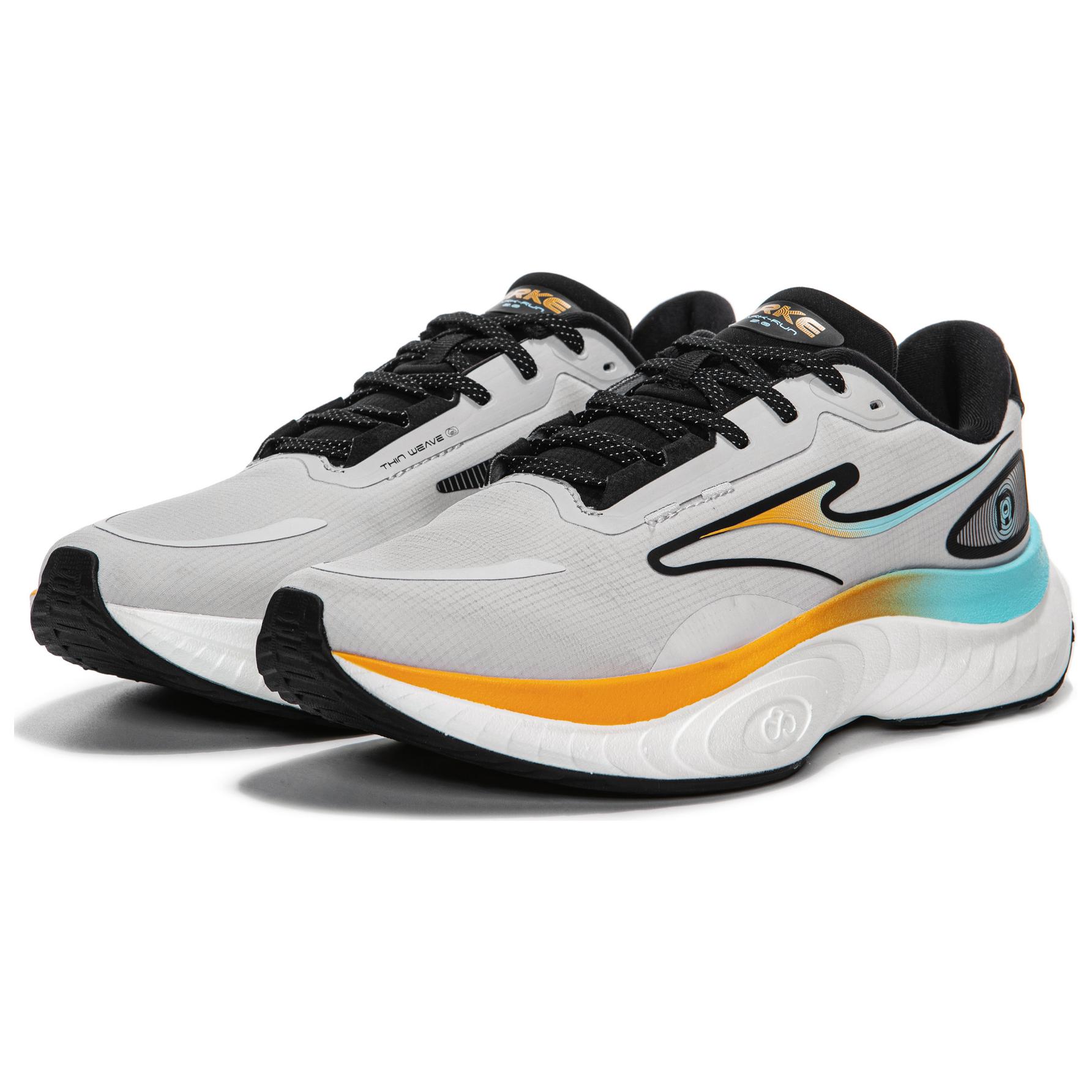 Erke Fabric Slip Resistant, Abrasion Resistant, Lightweight Low top Casual Running Shoes Men’s