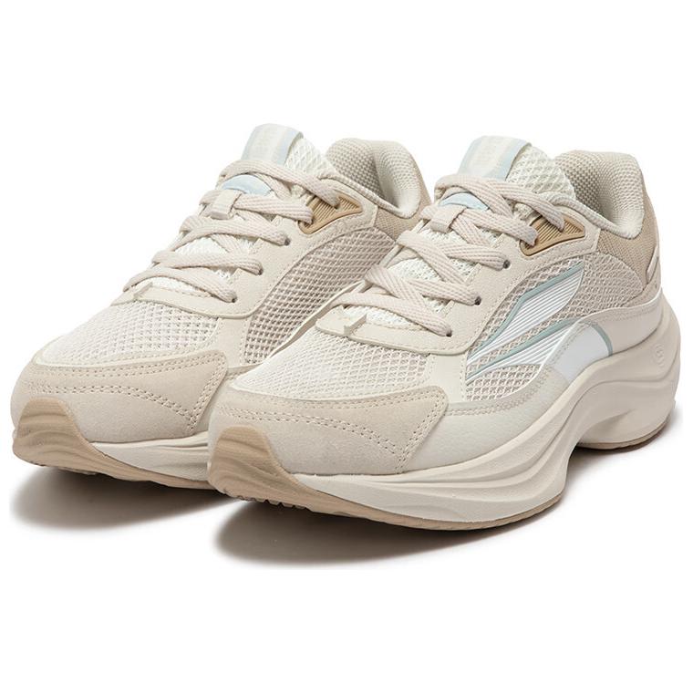 361° Classic Vintage Cushioning Slip Resistant Low top Casual Running Shoes Women’s Beige Brown