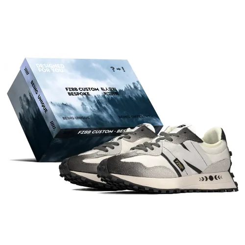 New Balance NB 327 Height Increasing Height Increasing Low top Running Shoes Unisex Gray White
