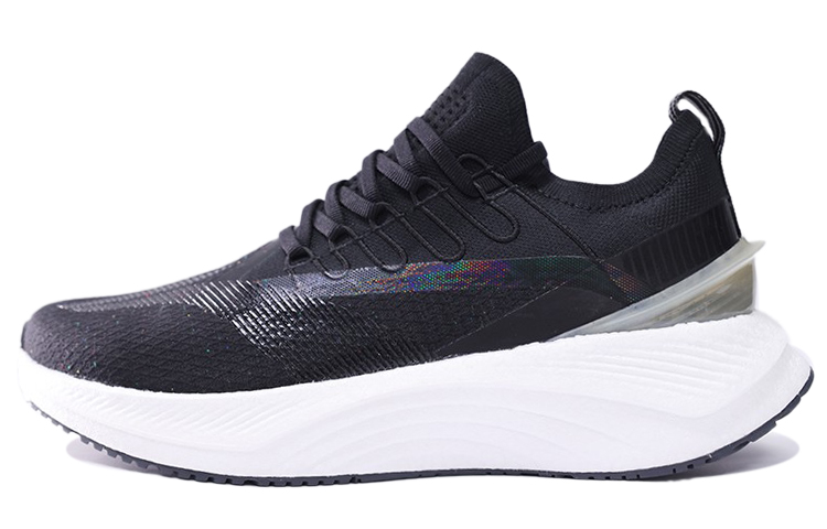 Li Ning YueYing Element Comfortable Running Shoes Men's Standard Black