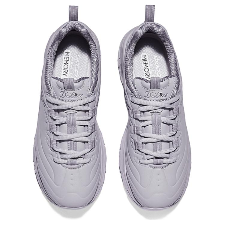 Skechers DLITES Low top Casual Running Shoes Women’s Purple Gray