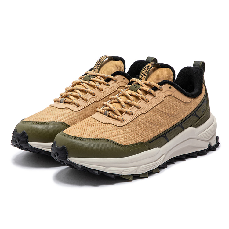 361° Burning Winter Slip Resistant Abrasion Resistant Low top Running Shoes Men’s Brown Green