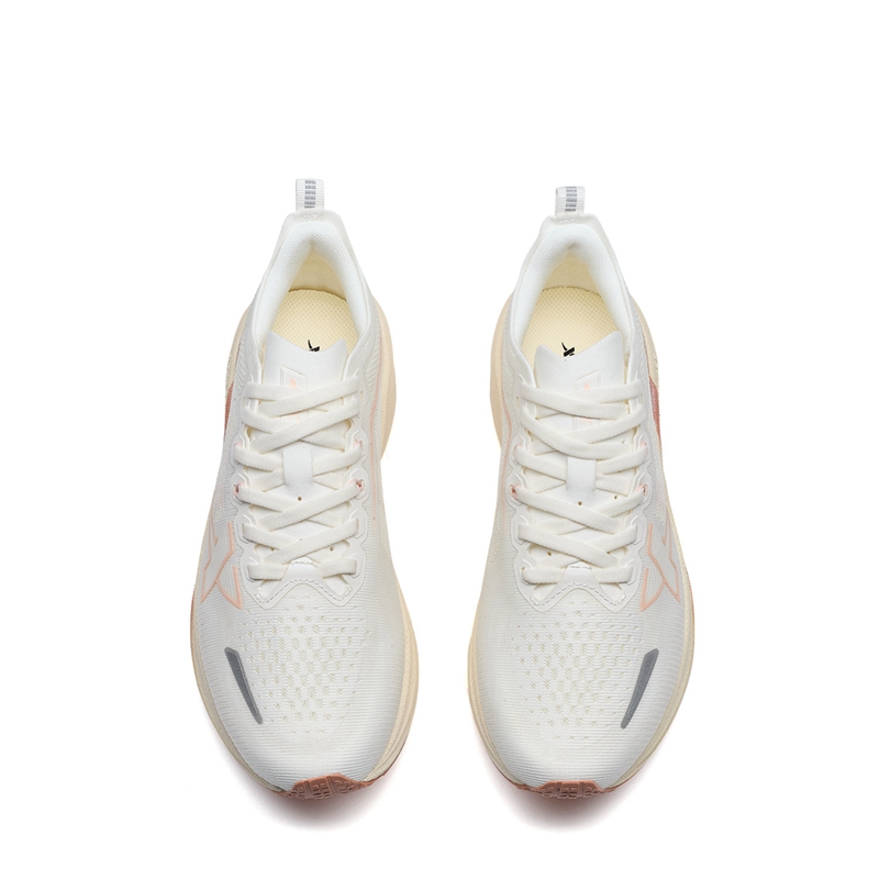 XTEP 5 Speed 2.0 Cushioning Low top Running Shoes Women’s Sail White/Oil Gray Pink