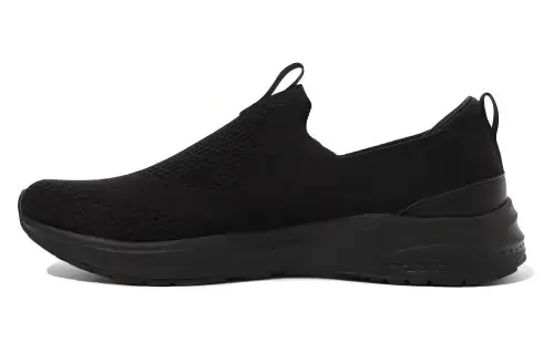 FILA Comfortable Abrasion Resistant Breathable Low top Running Shoes Unisex Black