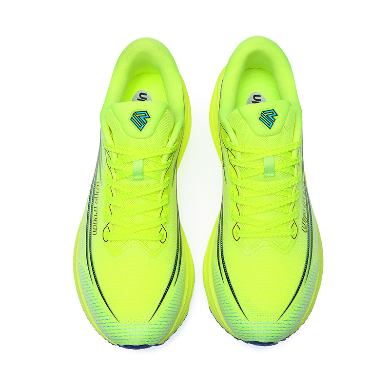 Up Run Running Shoes Unisex Glow In The Dark Green