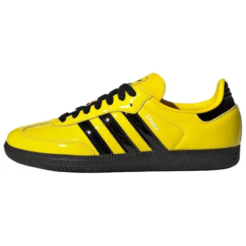Samba Wmns Adidas Originals Og 'Yellow Core Black Silver'
