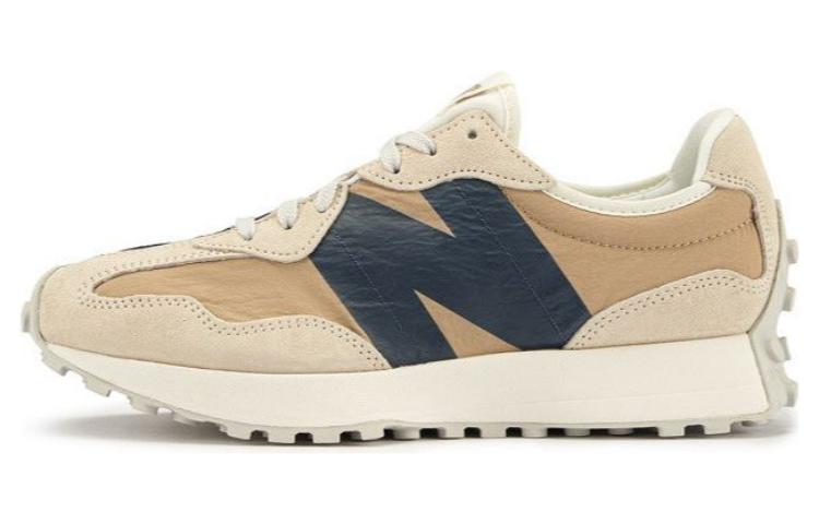 Кроссовки New Balance 327 (бежево-черные)