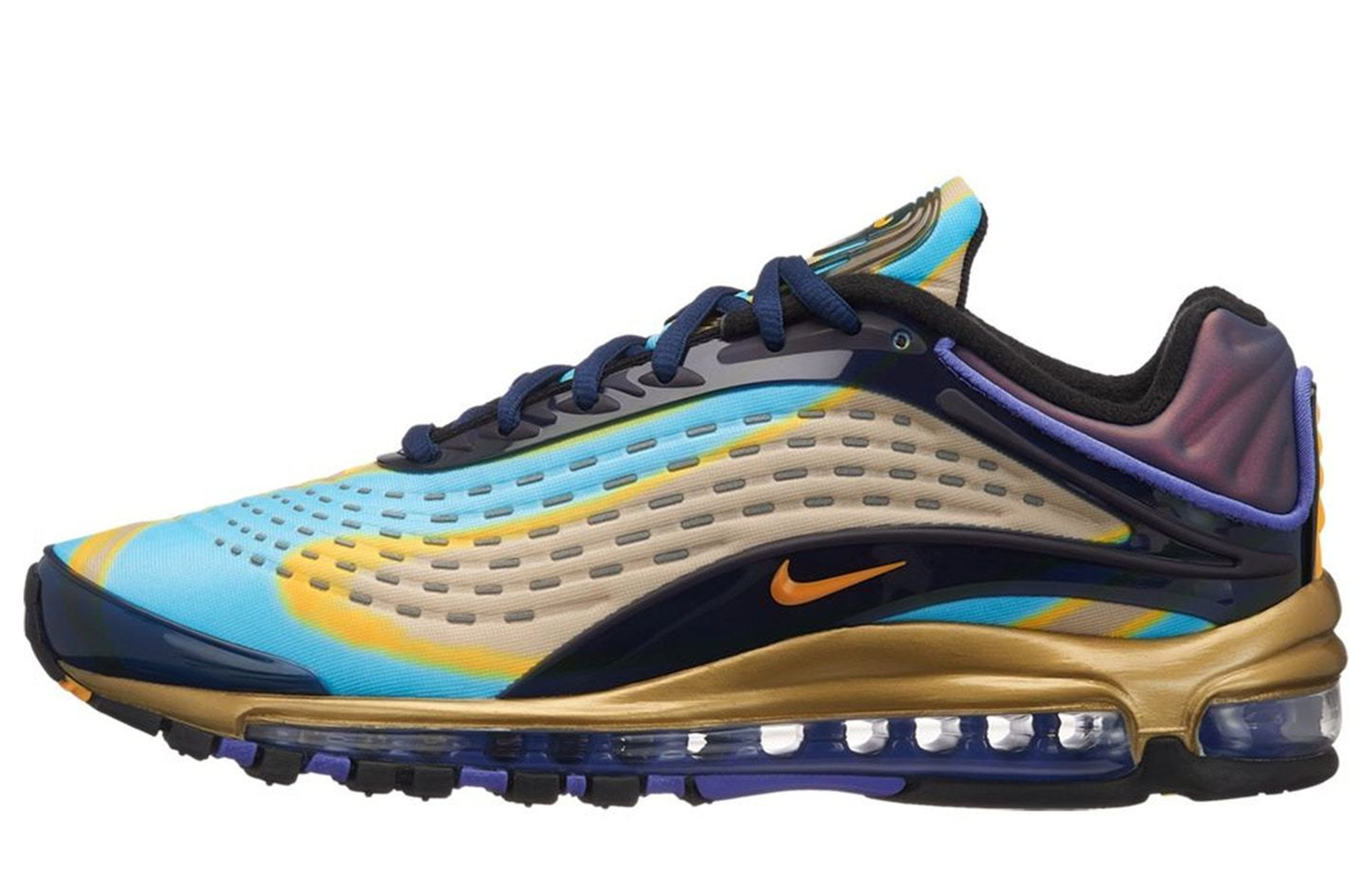 Nike Air Max Deluxe Midnight Navy Laser Orange