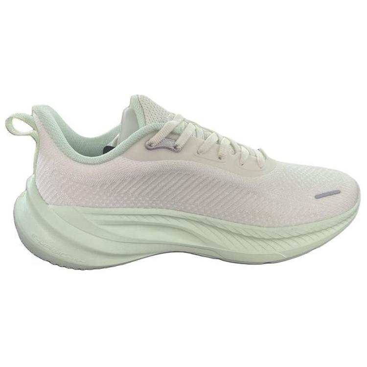 Erke Jiang Rebound Cushioning Breathable Lightweight Low top Running Shoes Women’s White Green