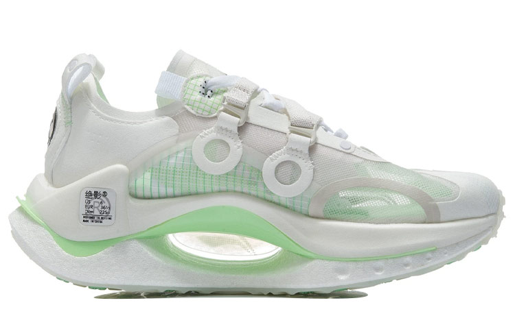 Li Ning Shadow CRC Running Shoes Women’s Low Top Mist White